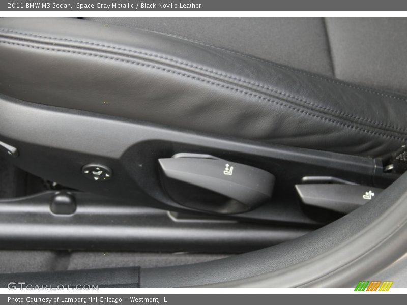 Space Gray Metallic / Black Novillo Leather 2011 BMW M3 Sedan
