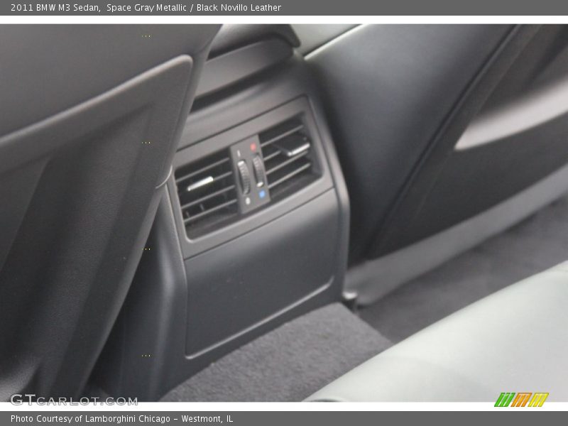 Space Gray Metallic / Black Novillo Leather 2011 BMW M3 Sedan