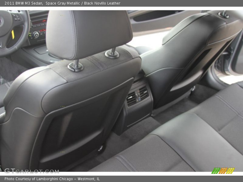 Space Gray Metallic / Black Novillo Leather 2011 BMW M3 Sedan