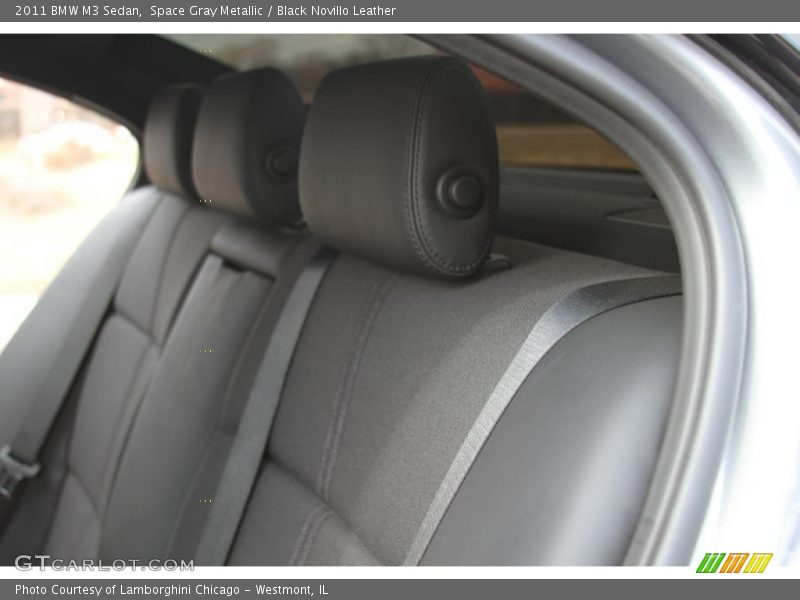 Space Gray Metallic / Black Novillo Leather 2011 BMW M3 Sedan