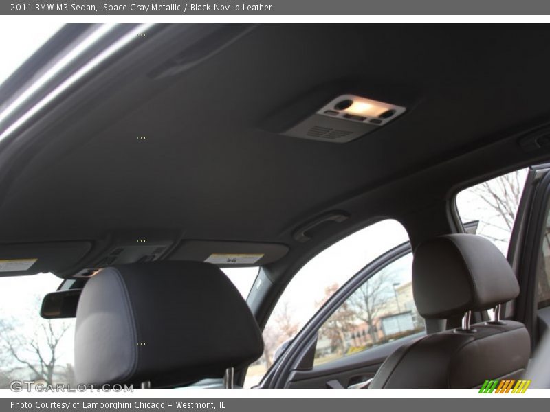 Space Gray Metallic / Black Novillo Leather 2011 BMW M3 Sedan