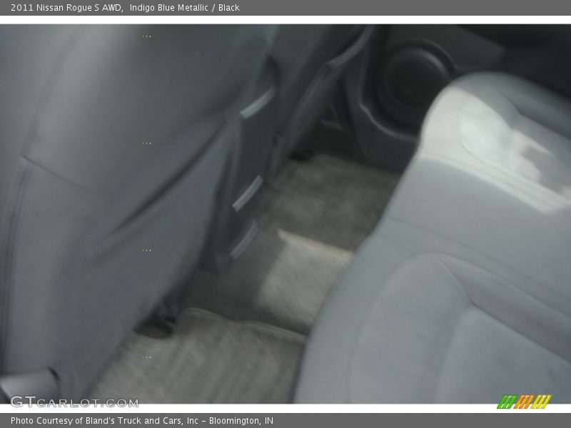 Indigo Blue Metallic / Black 2011 Nissan Rogue S AWD