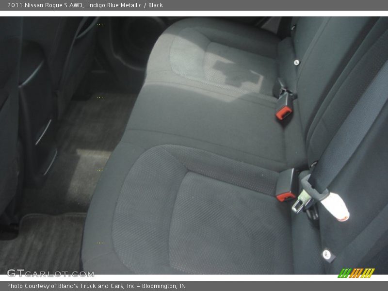 Indigo Blue Metallic / Black 2011 Nissan Rogue S AWD