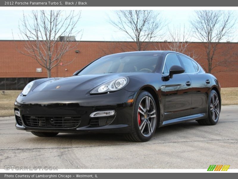 Front 3/4 View of 2012 Panamera Turbo S