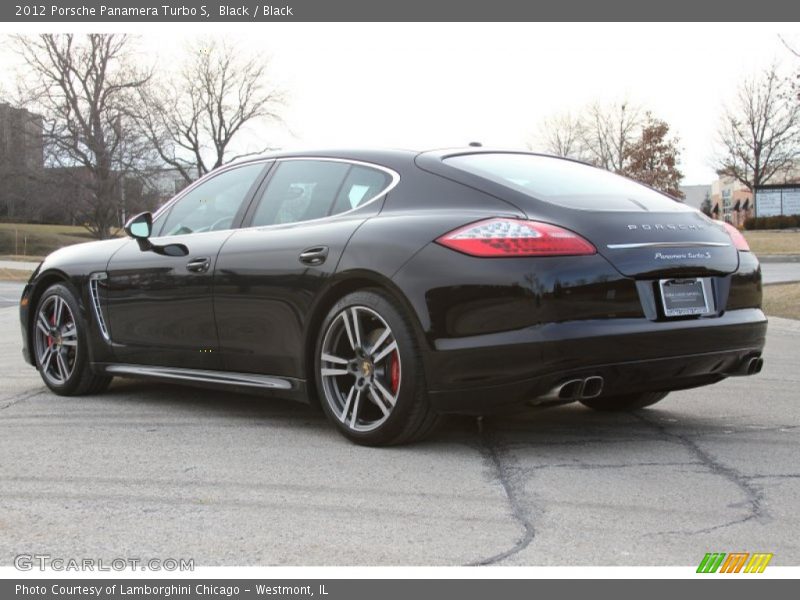  2012 Panamera Turbo S Black