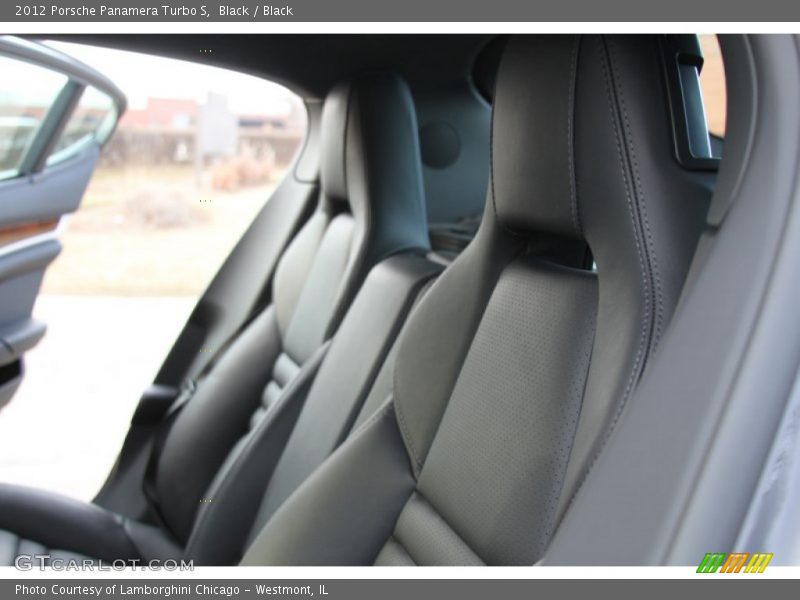 Black / Black 2012 Porsche Panamera Turbo S