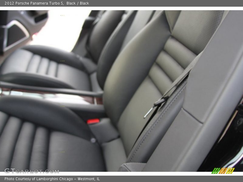 Black / Black 2012 Porsche Panamera Turbo S