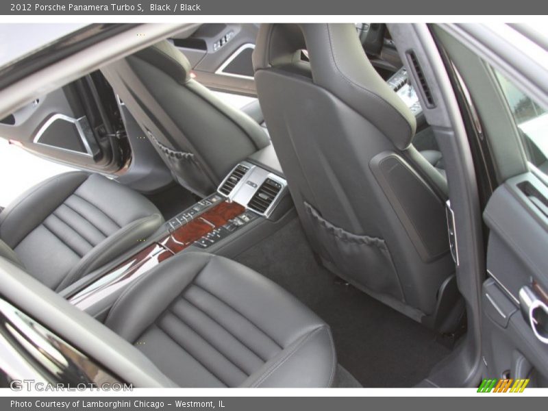 Black / Black 2012 Porsche Panamera Turbo S