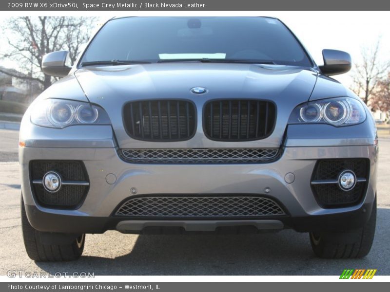 Space Grey Metallic / Black Nevada Leather 2009 BMW X6 xDrive50i