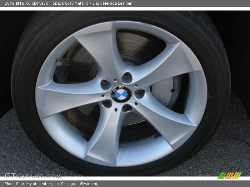 Space Grey Metallic / Black Nevada Leather 2009 BMW X6 xDrive50i