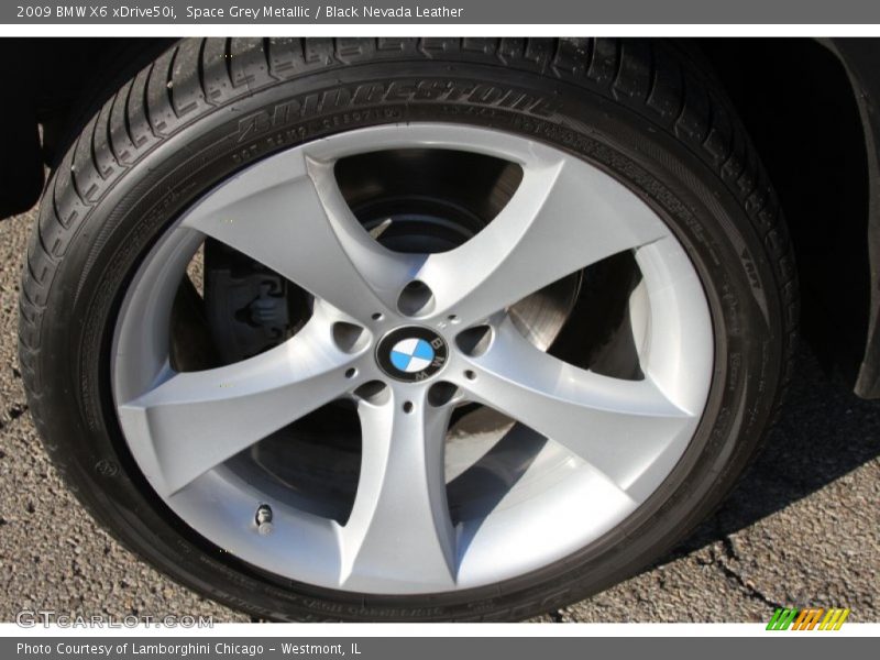 Space Grey Metallic / Black Nevada Leather 2009 BMW X6 xDrive50i
