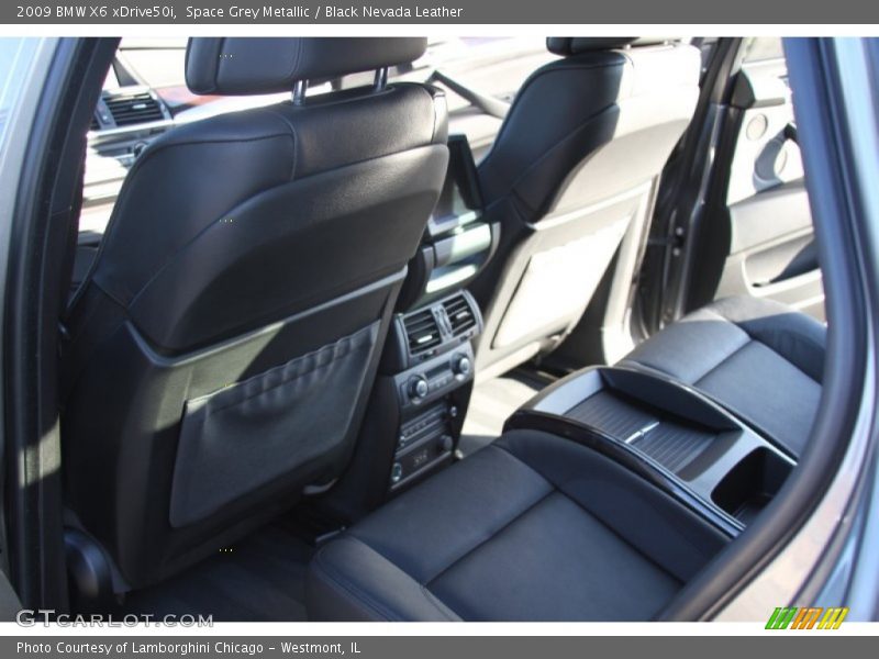 Space Grey Metallic / Black Nevada Leather 2009 BMW X6 xDrive50i