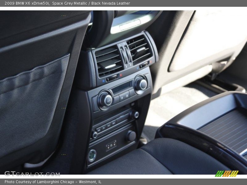Space Grey Metallic / Black Nevada Leather 2009 BMW X6 xDrive50i