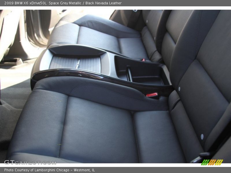 Space Grey Metallic / Black Nevada Leather 2009 BMW X6 xDrive50i