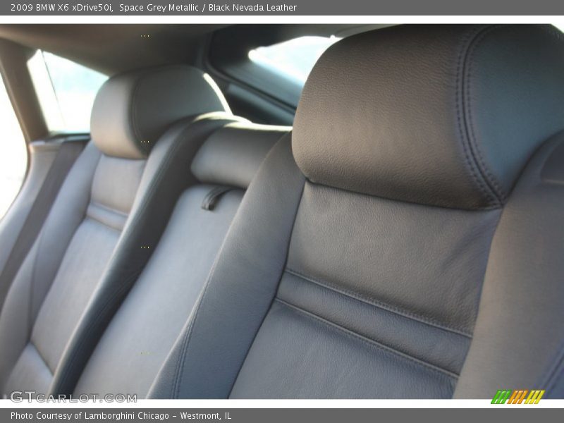 Space Grey Metallic / Black Nevada Leather 2009 BMW X6 xDrive50i