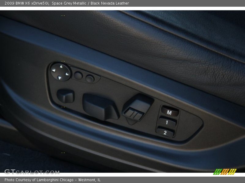 Space Grey Metallic / Black Nevada Leather 2009 BMW X6 xDrive50i