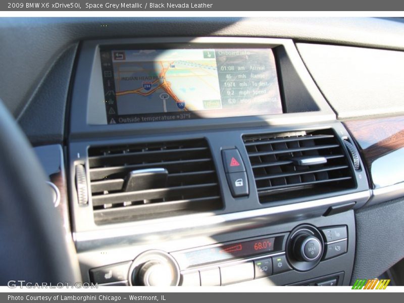 Space Grey Metallic / Black Nevada Leather 2009 BMW X6 xDrive50i