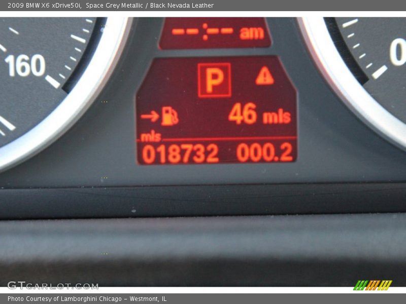 Space Grey Metallic / Black Nevada Leather 2009 BMW X6 xDrive50i