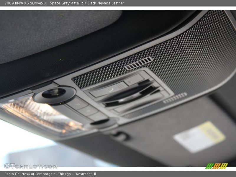 Space Grey Metallic / Black Nevada Leather 2009 BMW X6 xDrive50i