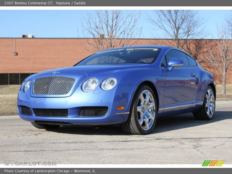 Front 3/4 View of 2007 Continental GT 