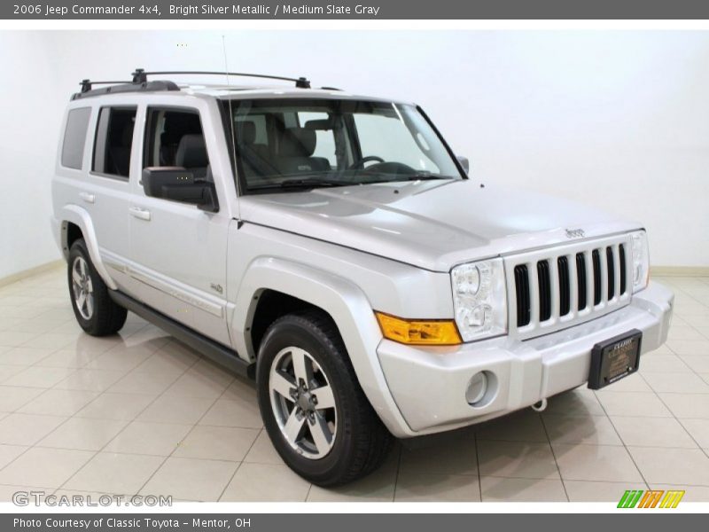 Bright Silver Metallic / Medium Slate Gray 2006 Jeep Commander 4x4