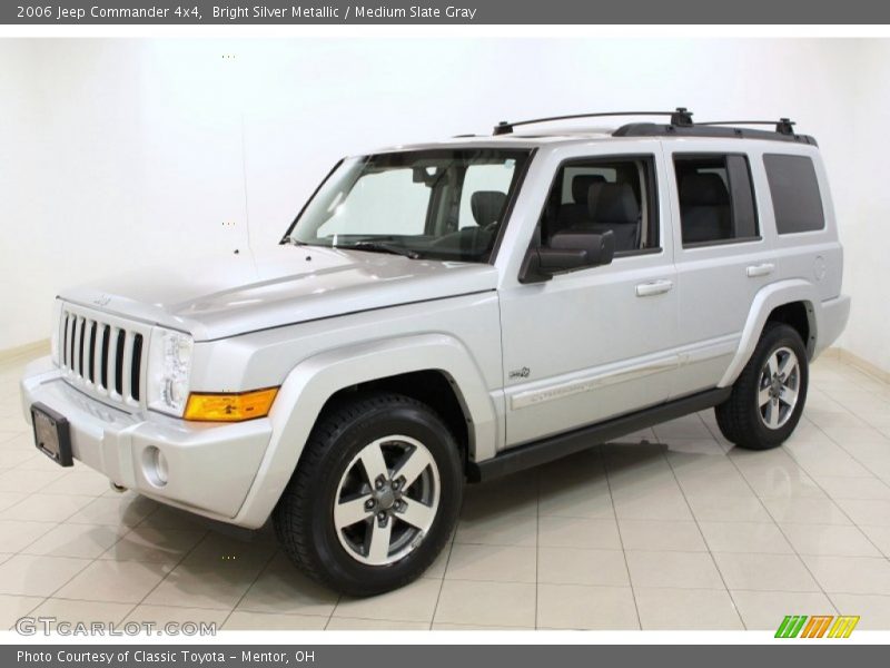 Bright Silver Metallic / Medium Slate Gray 2006 Jeep Commander 4x4