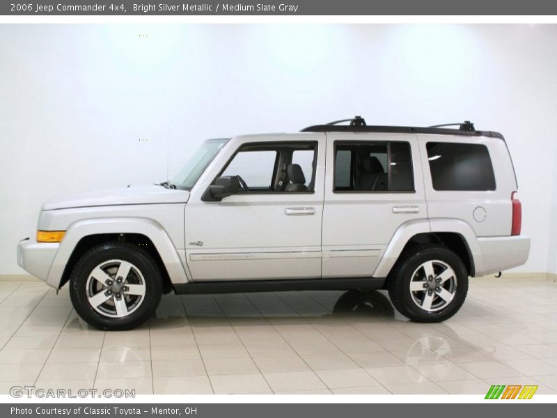 Bright Silver Metallic / Medium Slate Gray 2006 Jeep Commander 4x4