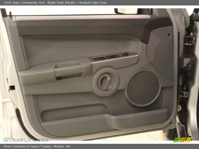 Bright Silver Metallic / Medium Slate Gray 2006 Jeep Commander 4x4