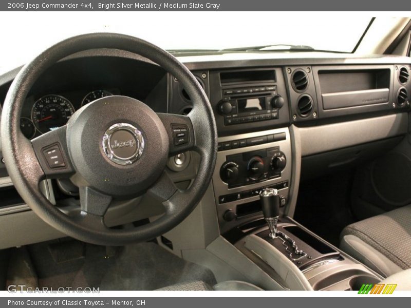 Bright Silver Metallic / Medium Slate Gray 2006 Jeep Commander 4x4