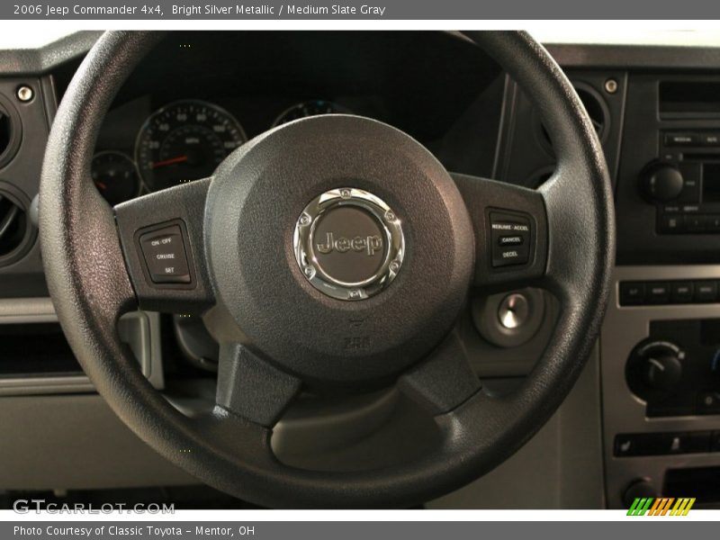 Bright Silver Metallic / Medium Slate Gray 2006 Jeep Commander 4x4