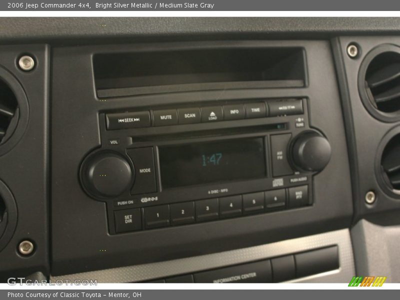 Bright Silver Metallic / Medium Slate Gray 2006 Jeep Commander 4x4