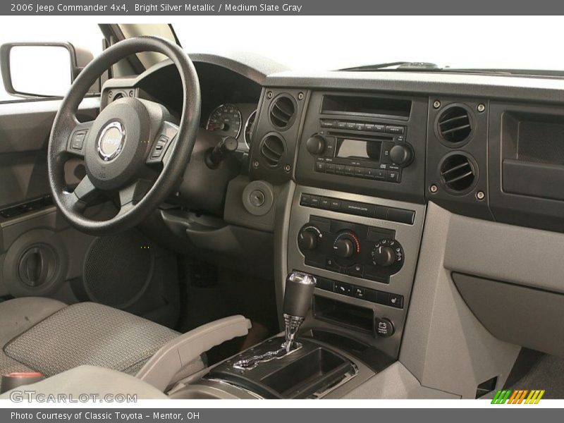 Bright Silver Metallic / Medium Slate Gray 2006 Jeep Commander 4x4