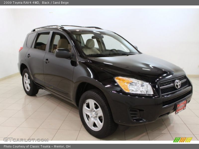 Black / Sand Beige 2009 Toyota RAV4 4WD