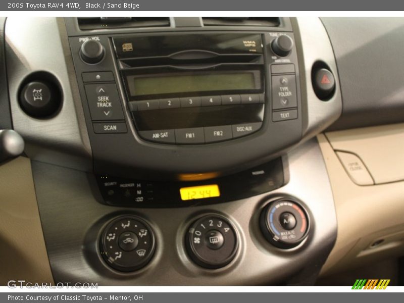 Black / Sand Beige 2009 Toyota RAV4 4WD