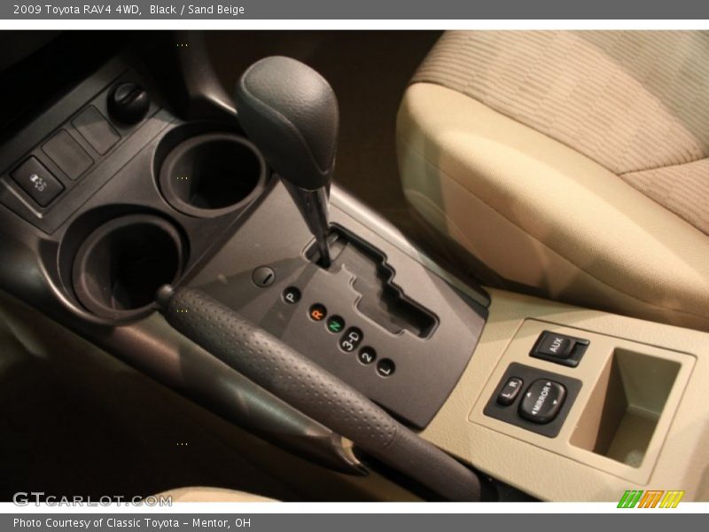 Black / Sand Beige 2009 Toyota RAV4 4WD