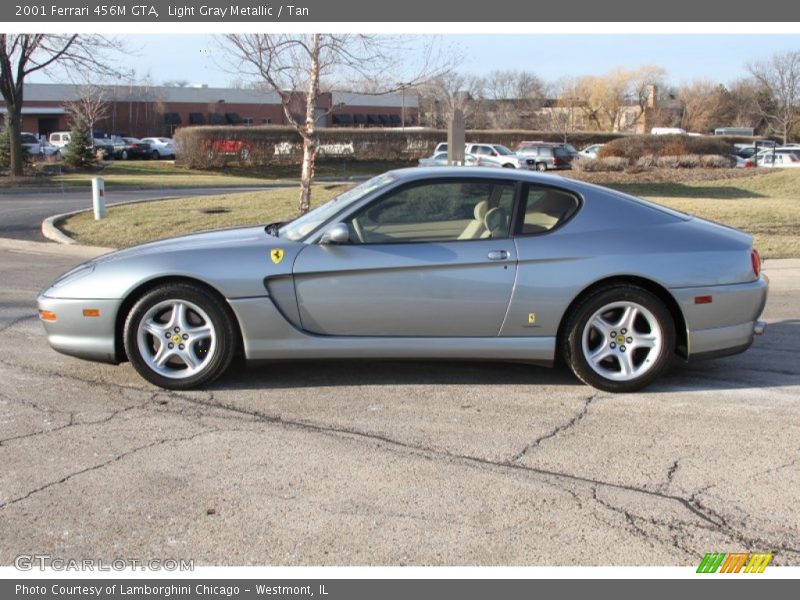 Light Gray Metallic / Tan 2001 Ferrari 456M GTA