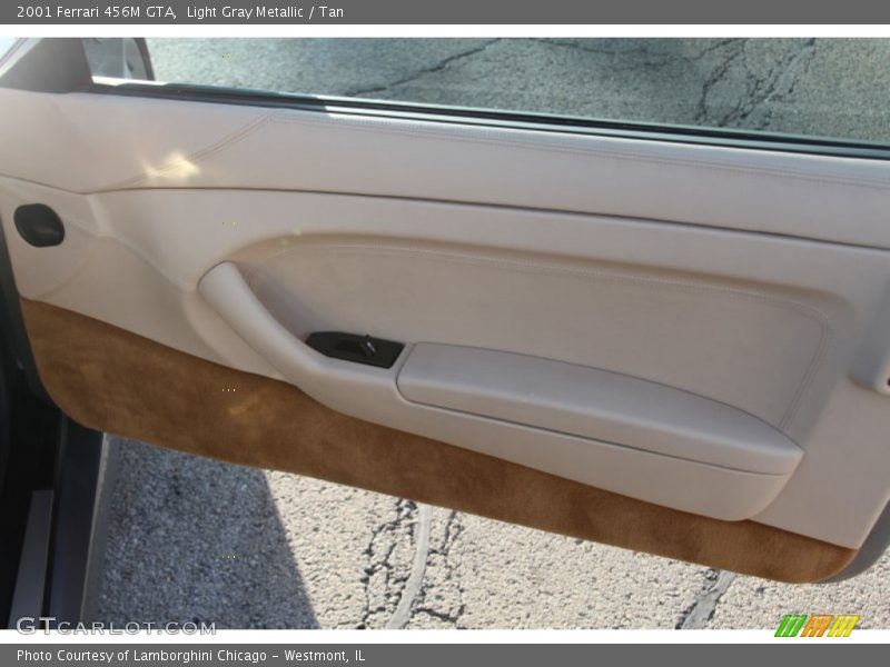 Light Gray Metallic / Tan 2001 Ferrari 456M GTA