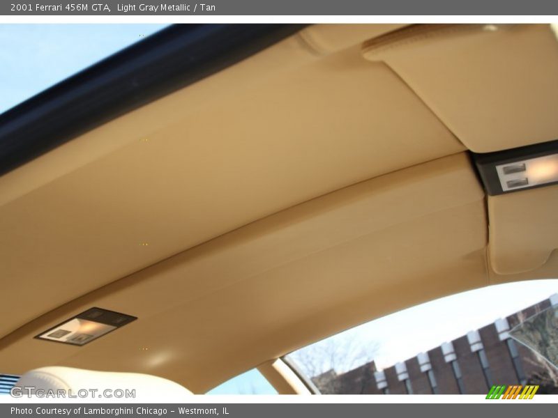 Light Gray Metallic / Tan 2001 Ferrari 456M GTA