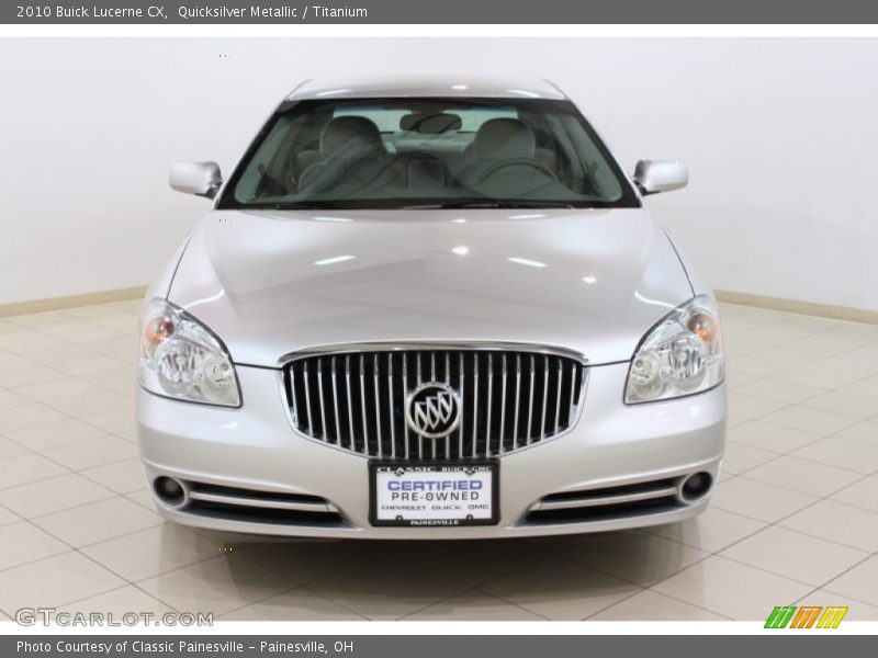 Quicksilver Metallic / Titanium 2010 Buick Lucerne CX