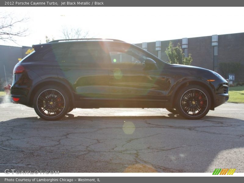 Jet Black Metallic / Black 2012 Porsche Cayenne Turbo