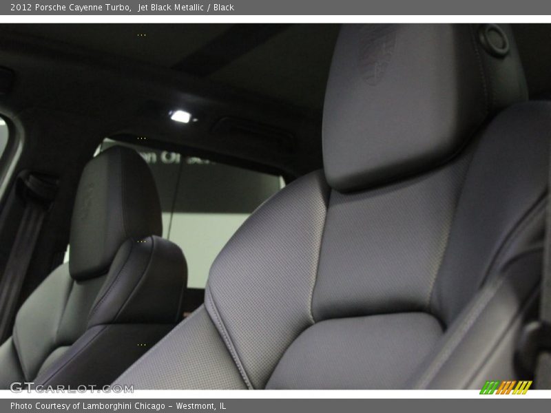 Jet Black Metallic / Black 2012 Porsche Cayenne Turbo