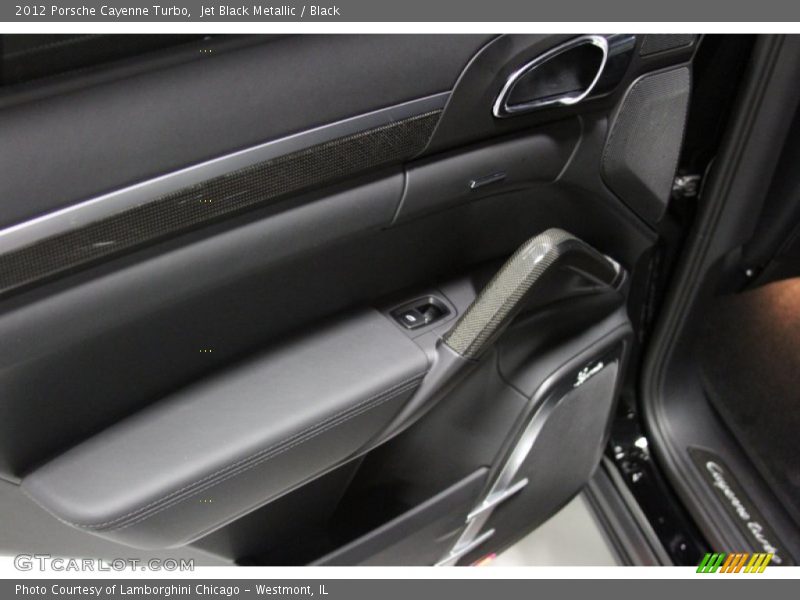 Jet Black Metallic / Black 2012 Porsche Cayenne Turbo