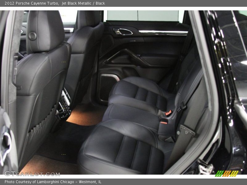 Jet Black Metallic / Black 2012 Porsche Cayenne Turbo
