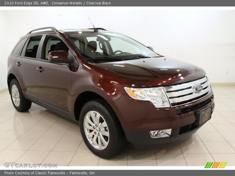 Cinnamon Metallic / Charcoal Black 2010 Ford Edge SEL AWD