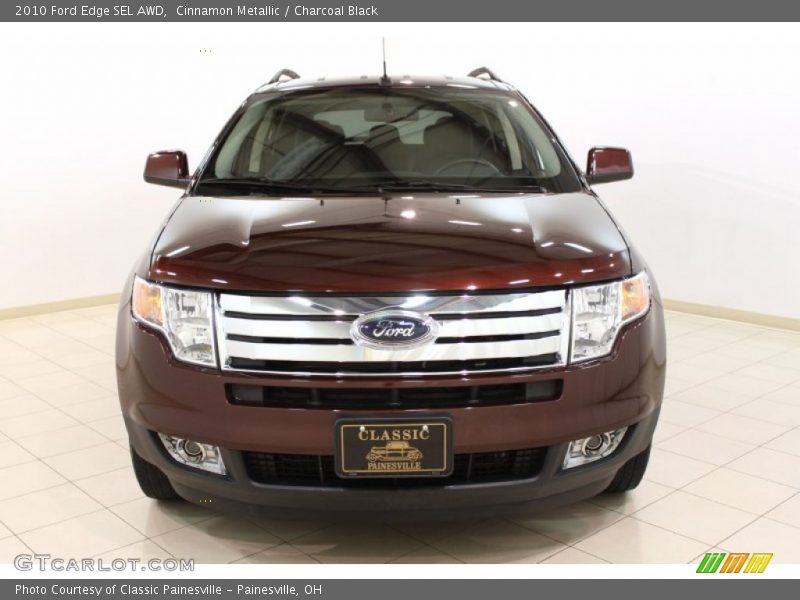 Cinnamon Metallic / Charcoal Black 2010 Ford Edge SEL AWD