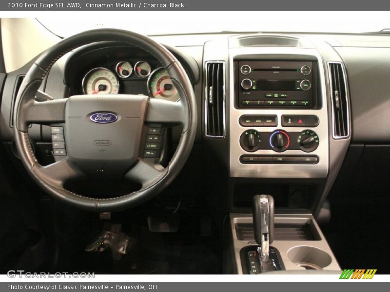 Cinnamon Metallic / Charcoal Black 2010 Ford Edge SEL AWD