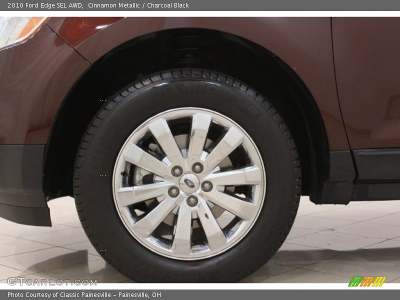 Cinnamon Metallic / Charcoal Black 2010 Ford Edge SEL AWD