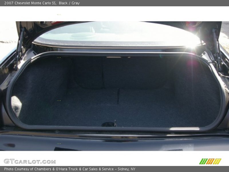 Black / Gray 2007 Chevrolet Monte Carlo SS