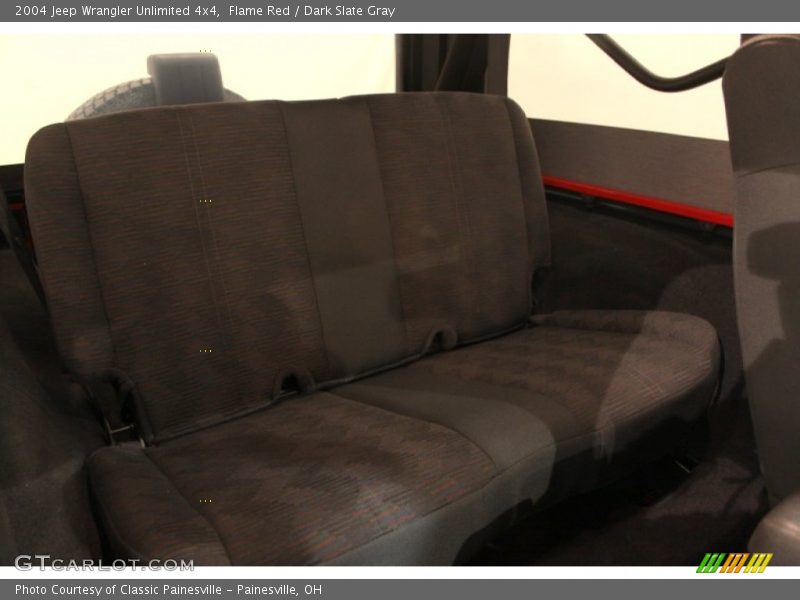 Flame Red / Dark Slate Gray 2004 Jeep Wrangler Unlimited 4x4