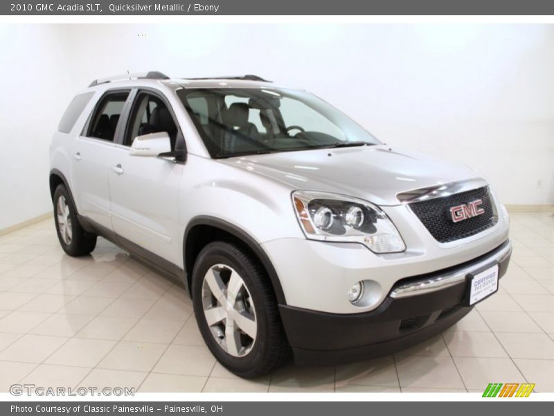 Quicksilver Metallic / Ebony 2010 GMC Acadia SLT